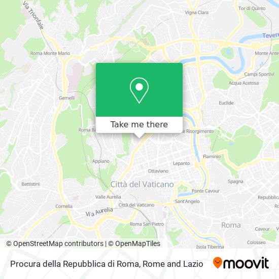 Procura della Repubblica di Roma map