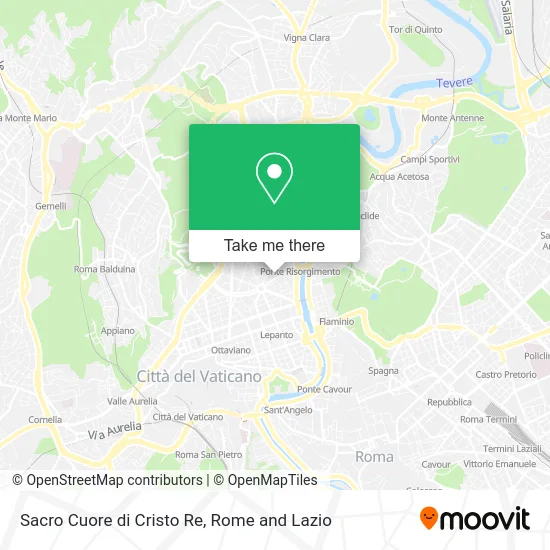 Sacred Heart of Christ the King map