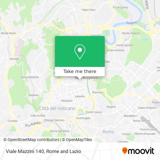 Viale Mazzini 140 map