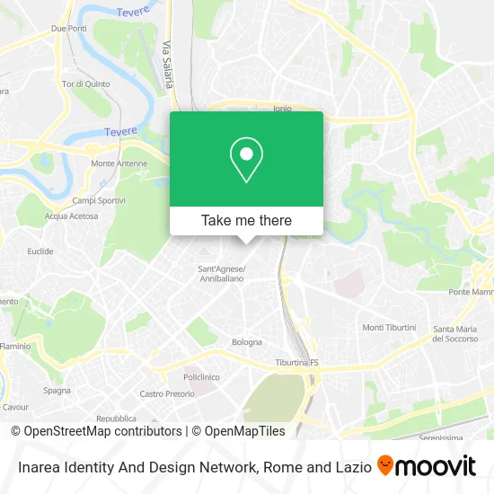 Inarea Identity And Design Network map