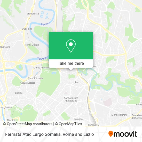 Atac Stop Largo Somalia map