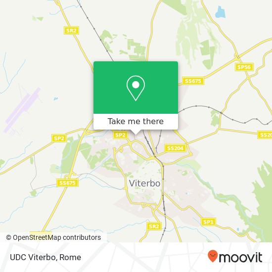 UDC Viterbo map