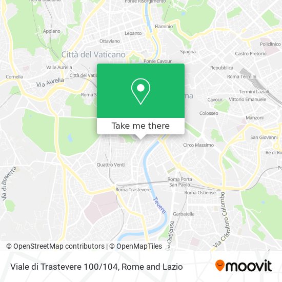 Viale di Trastevere 100/104 map