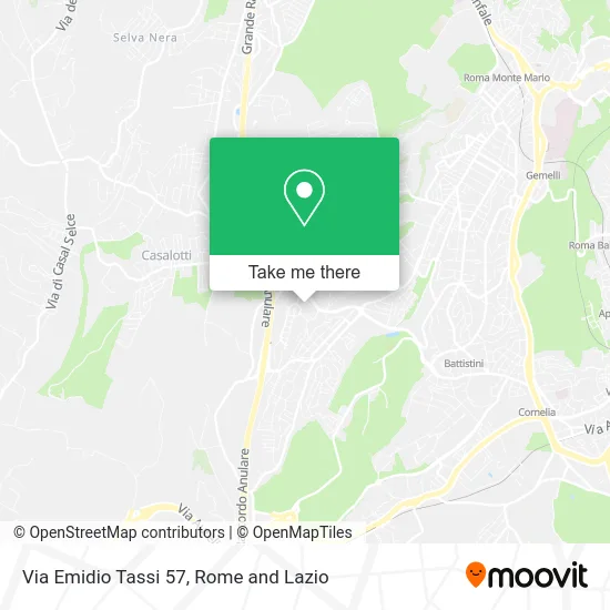 Via Emidio Tassi 57 map