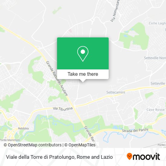 Viale della Torre di Pratolungo map