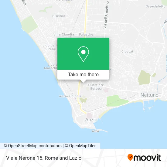 Viale Nerone 15 map