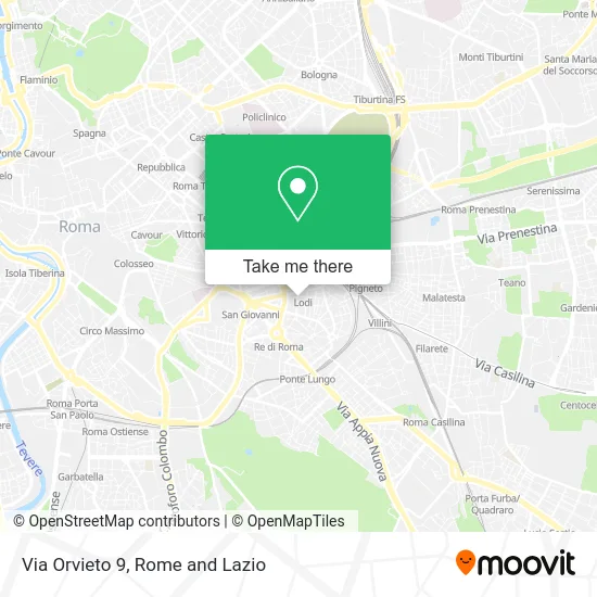 Orvieto Street 9 map