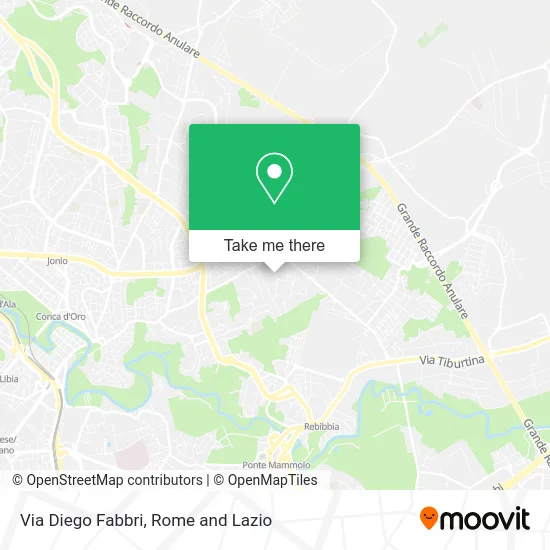 Diego Fabbri Street map