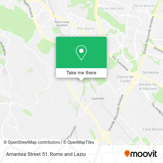 Amantea Street 51 map