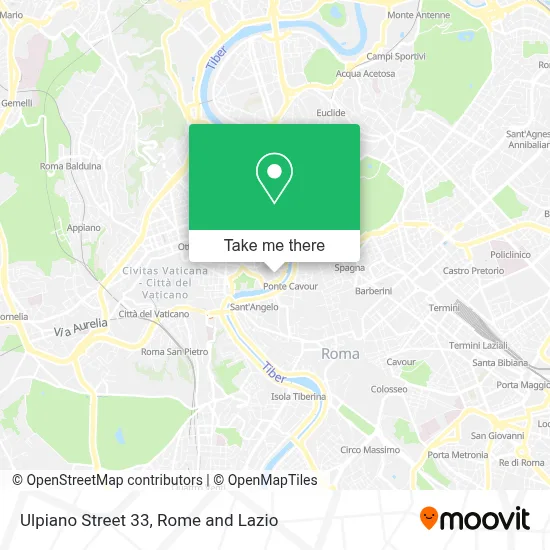 Ulpiano Street 33 map