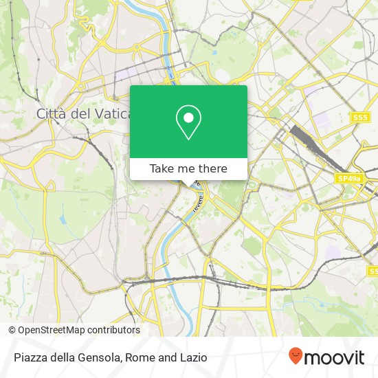 Piazza della Gensola map