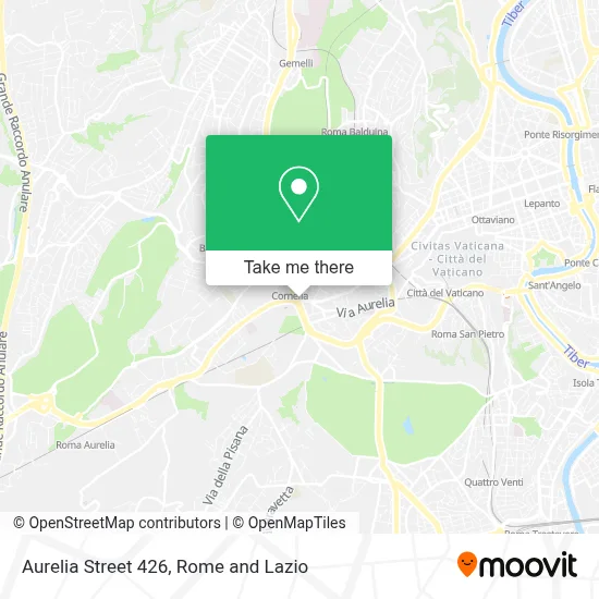 Aurelia Street 426 map