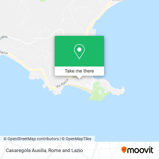 Casaregola Ausilia map