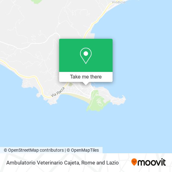 Ambulatorio Veterinario Cajeta map