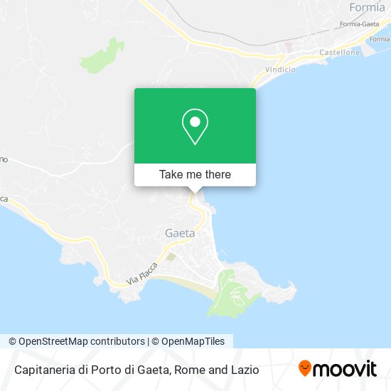 Capitaneria di Porto di Gaeta map