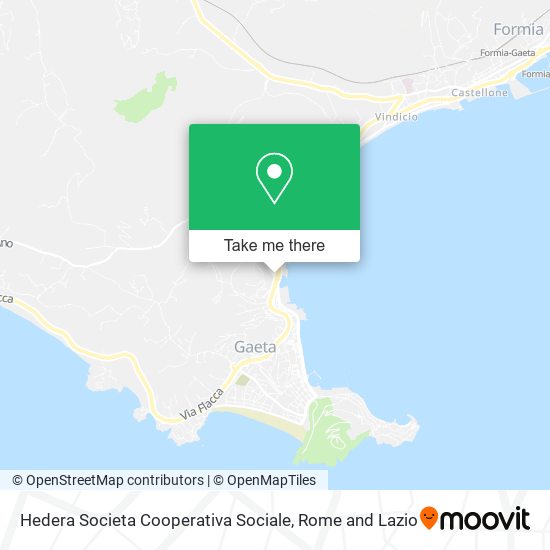 Hedera Societa Cooperativa Sociale map