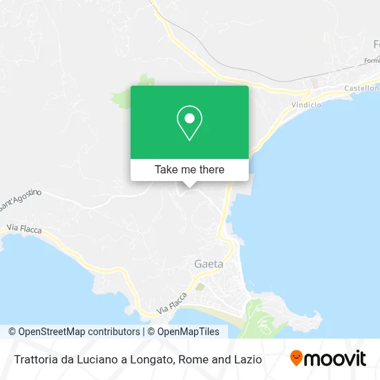 Trattoria da Luciano a Longato map