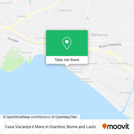 Casa Vacanza-il Mare in Giardino map
