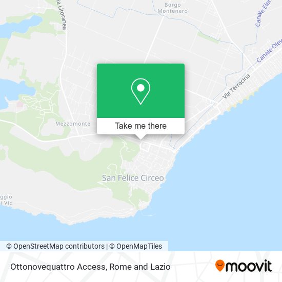 Ottonovequattro Access map