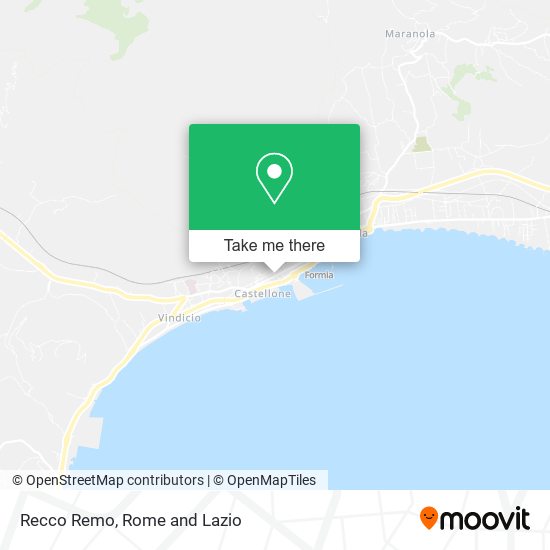 Recco Remo map