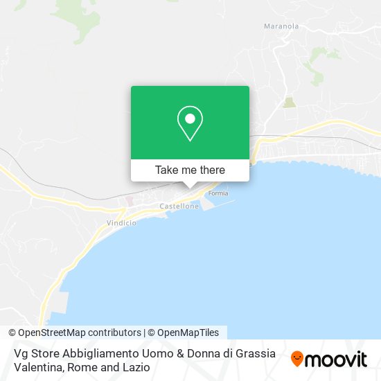 Vg Store Abbigliamento Uomo & Donna di Grassia Valentina map