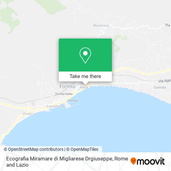 Ecografia Miramare di Migliarese Drgiuseppe map