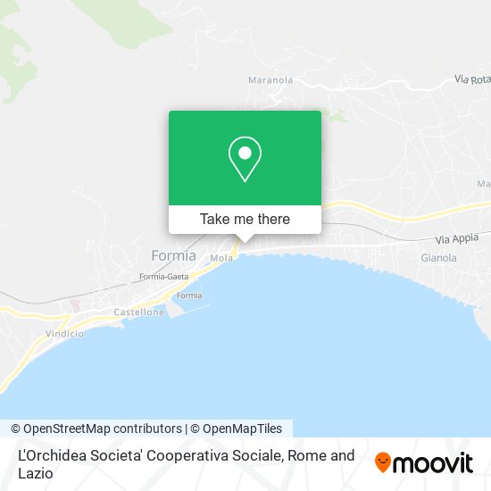 L'Orchidea Societa' Cooperativa Sociale map