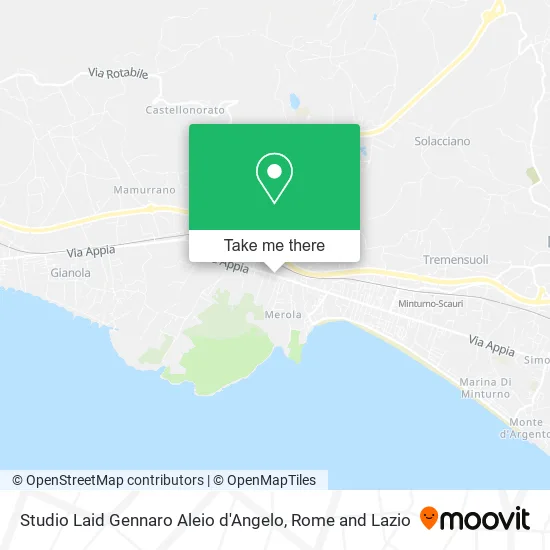 Studio Laid by Gennaro Aleio d'Angelo map