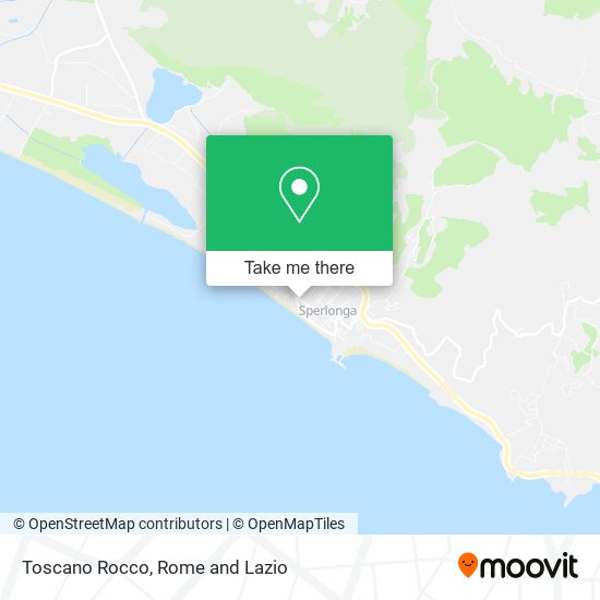 Toscano Rocco map