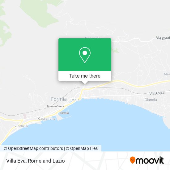 Villa Eva map