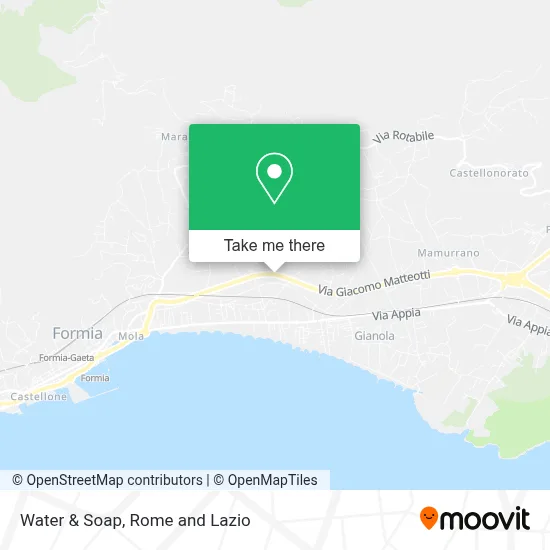Water & Soap map