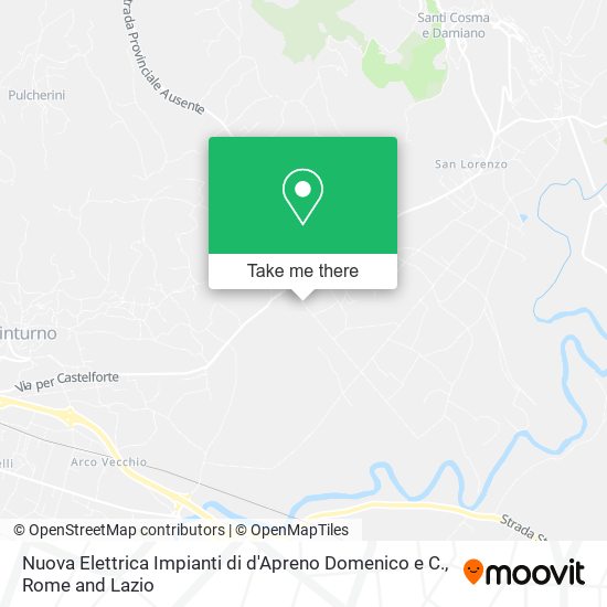 Nuova Elettrica Impianti di d'Apreno Domenico e C. map