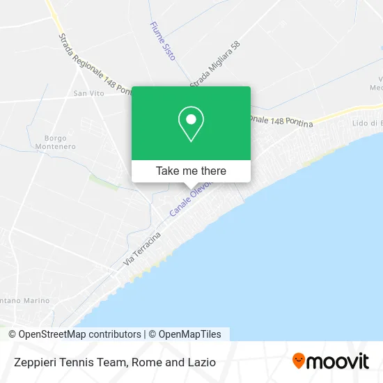 Zeppieri Tennis Team map