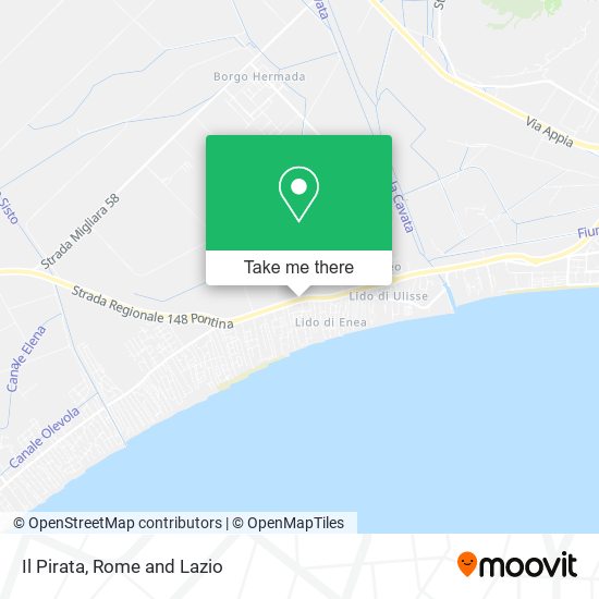 Il Pirata map