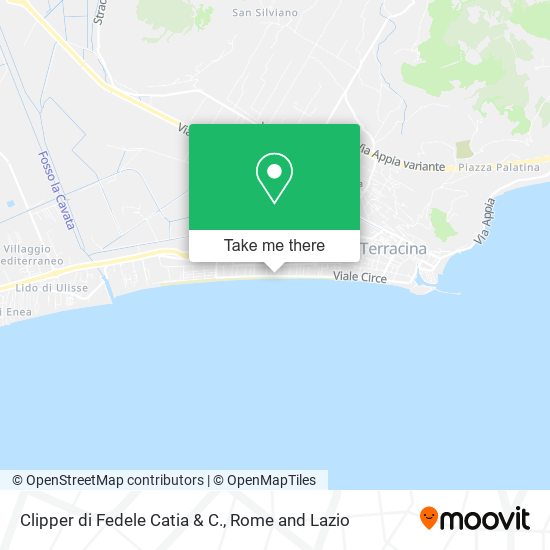 Clipper di Fedele Catia & C. map