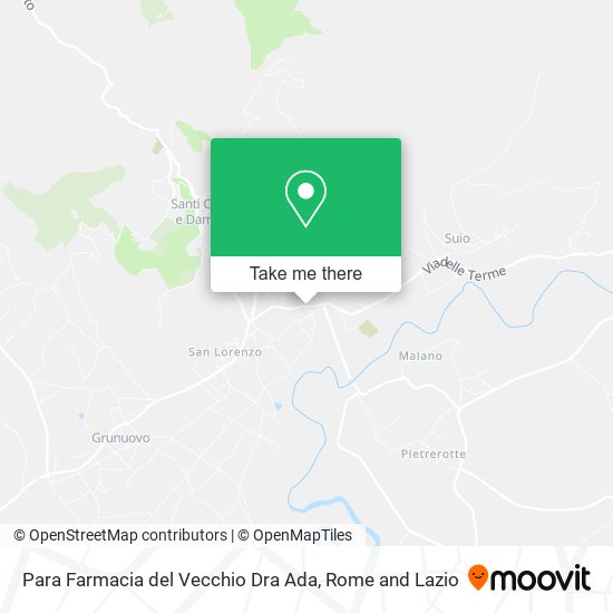 Para Farmacia del Vecchio Dra Ada map