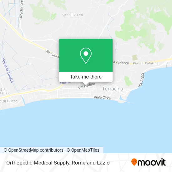 Orthopedic Medical Supply map
