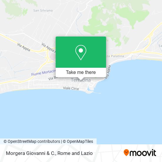 Morgera Giovanni & C. map