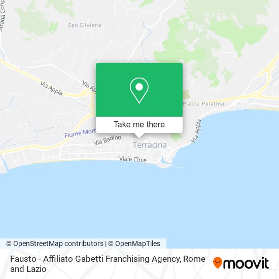 Fausto - Affiliato Gabetti Franchising Agency map