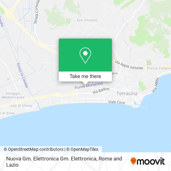 Nuova Gm. Elettronica Gm. Elettronica map