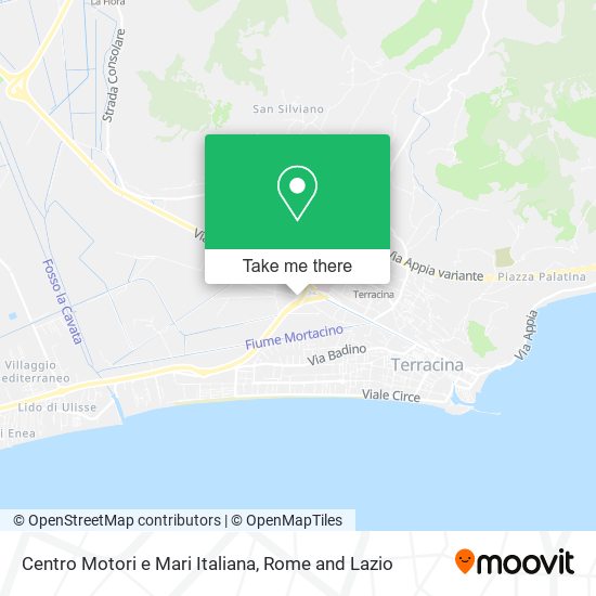 Centro Motori e Mari Italiana map