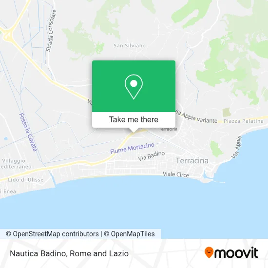 Nautica Badino map