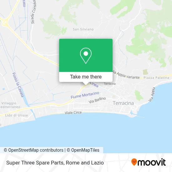 Super Three Spare Parts map