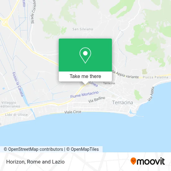 Horizon map