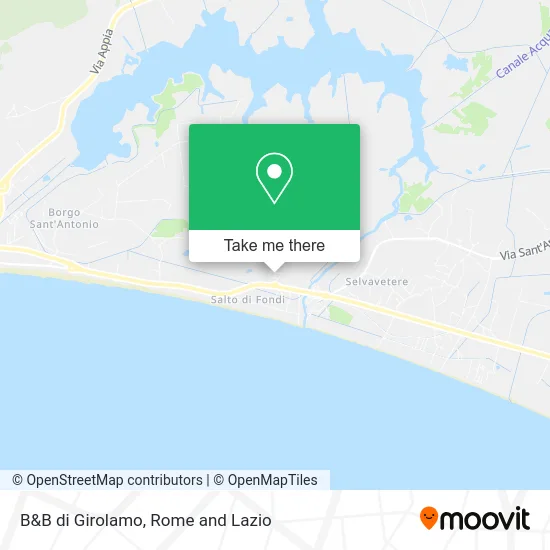 B&B di Girolamo map