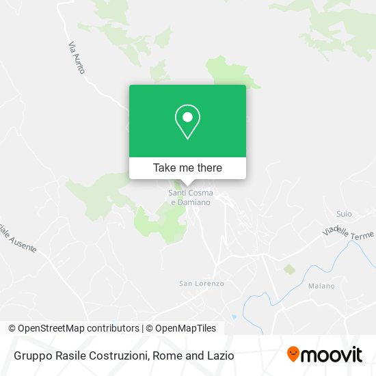 Gruppo Rasile Costruzioni map