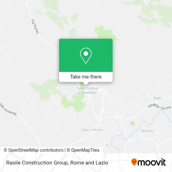Rasile Construction Group map