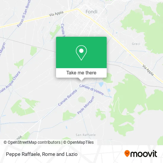 Peppe Raffaele map