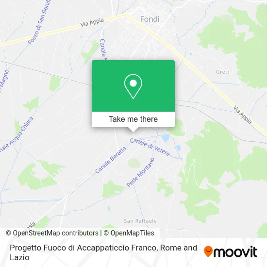 Progetto Fuoco di Accappaticcio Franco map