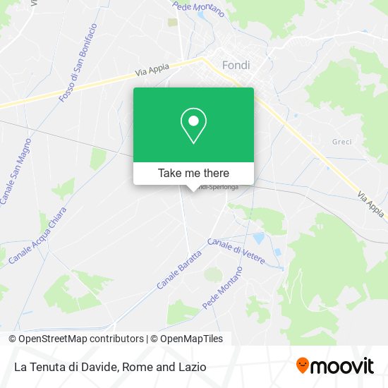 La Tenuta di Davide map